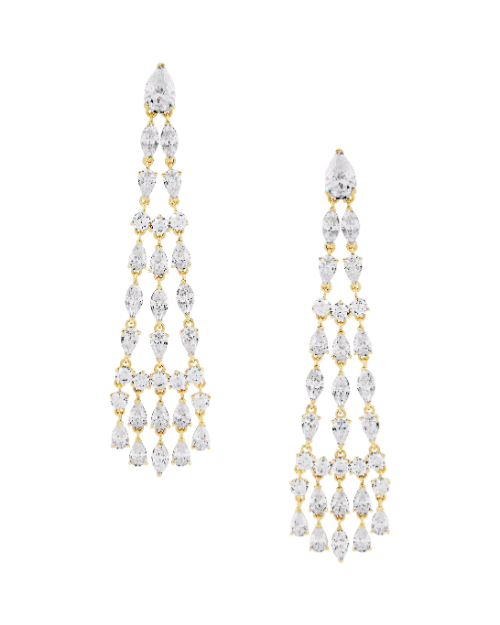 Linear Chandelier Earrings