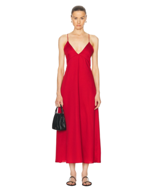 Yoko V Midi Dress
