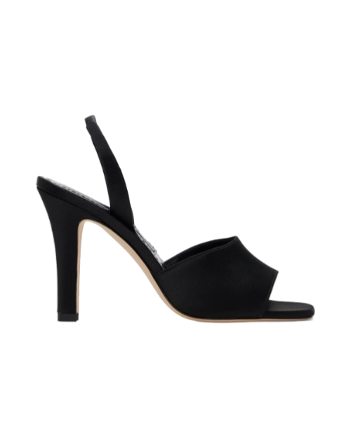Black Clotilde Heeled Sandals
